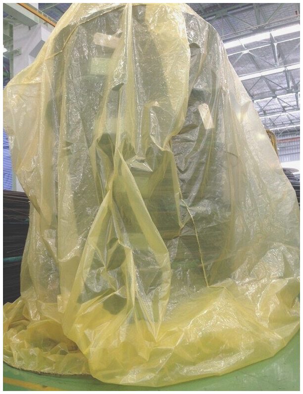Cả túi HDPE và túi LDPE đều có thể được sản xuất với kích thước rất lớn